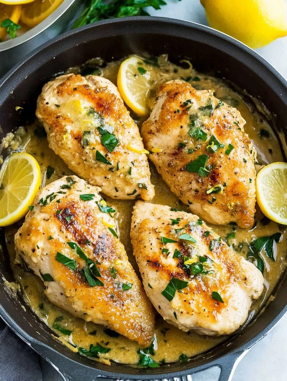 Chicken Piccata | Lemon Butter Chicken Breast