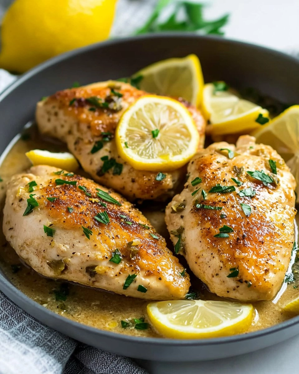Chicken Piccata | Lemon Butter Chicken Breast