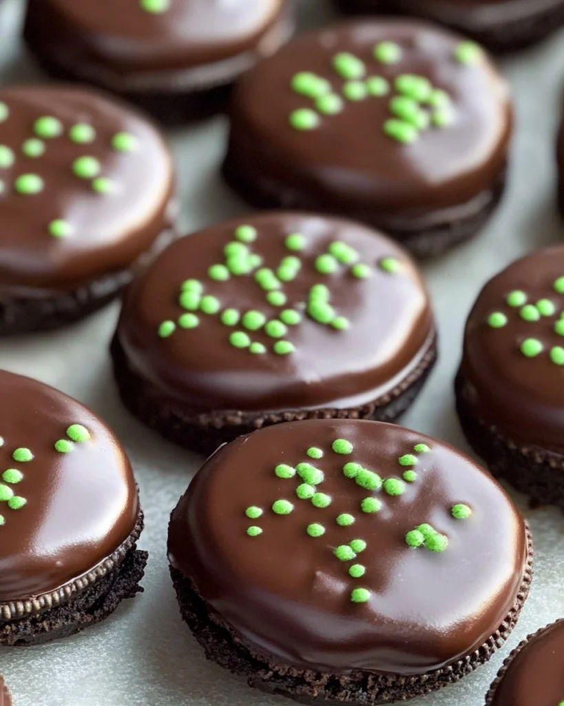 Chocolate-Covered-Mint-Oreos-Recipe