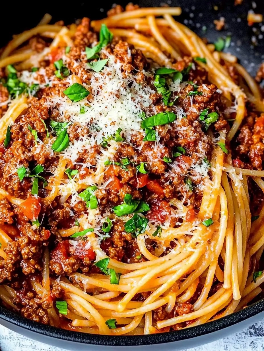 Classic Spaghetti Bolognese (Family Favorite) 151 Classic Spaghetti Bolognese (Family Favorite)