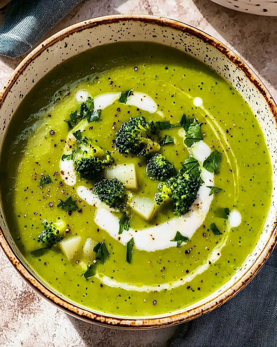 Creamy Broccoli, Leek & Potato Soup (Cozy 30-Minute Winter Bowl)