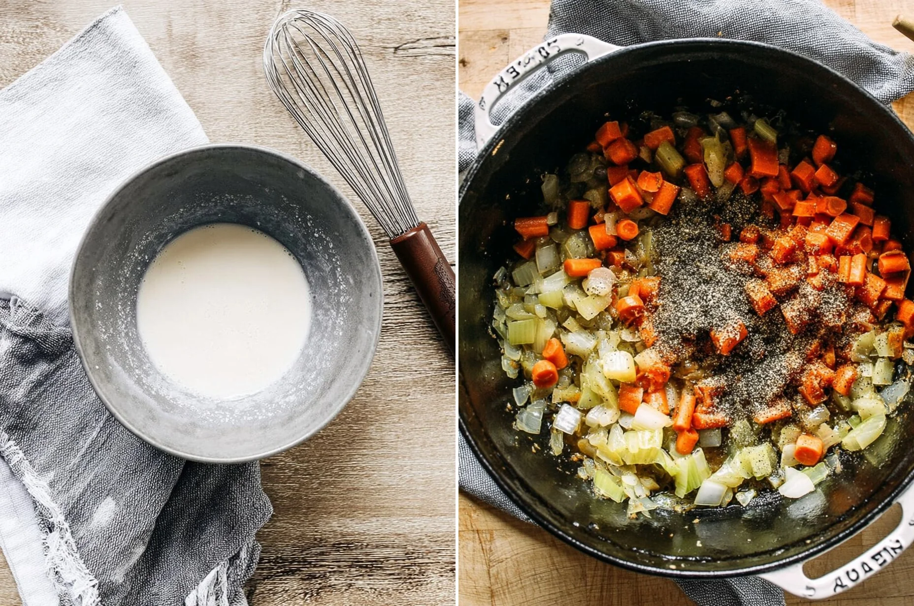 Creamy Chicken & Gnocchi Soup with Spinach
