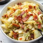 Crispy-Pan-Fried-Cabbage-with-Bacon-Onions-Recipe