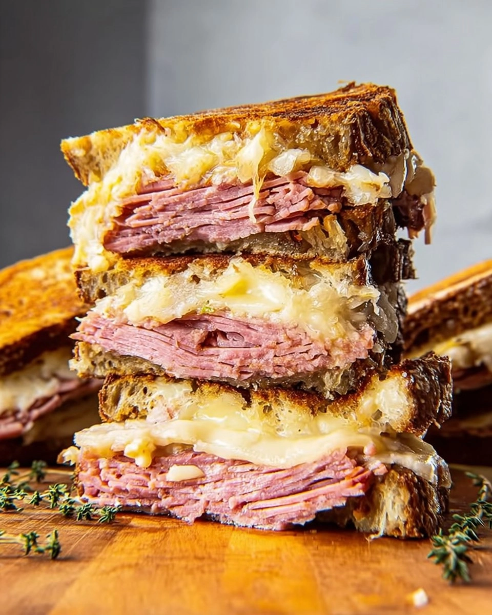 Crockpot Reuben Sandwiches 