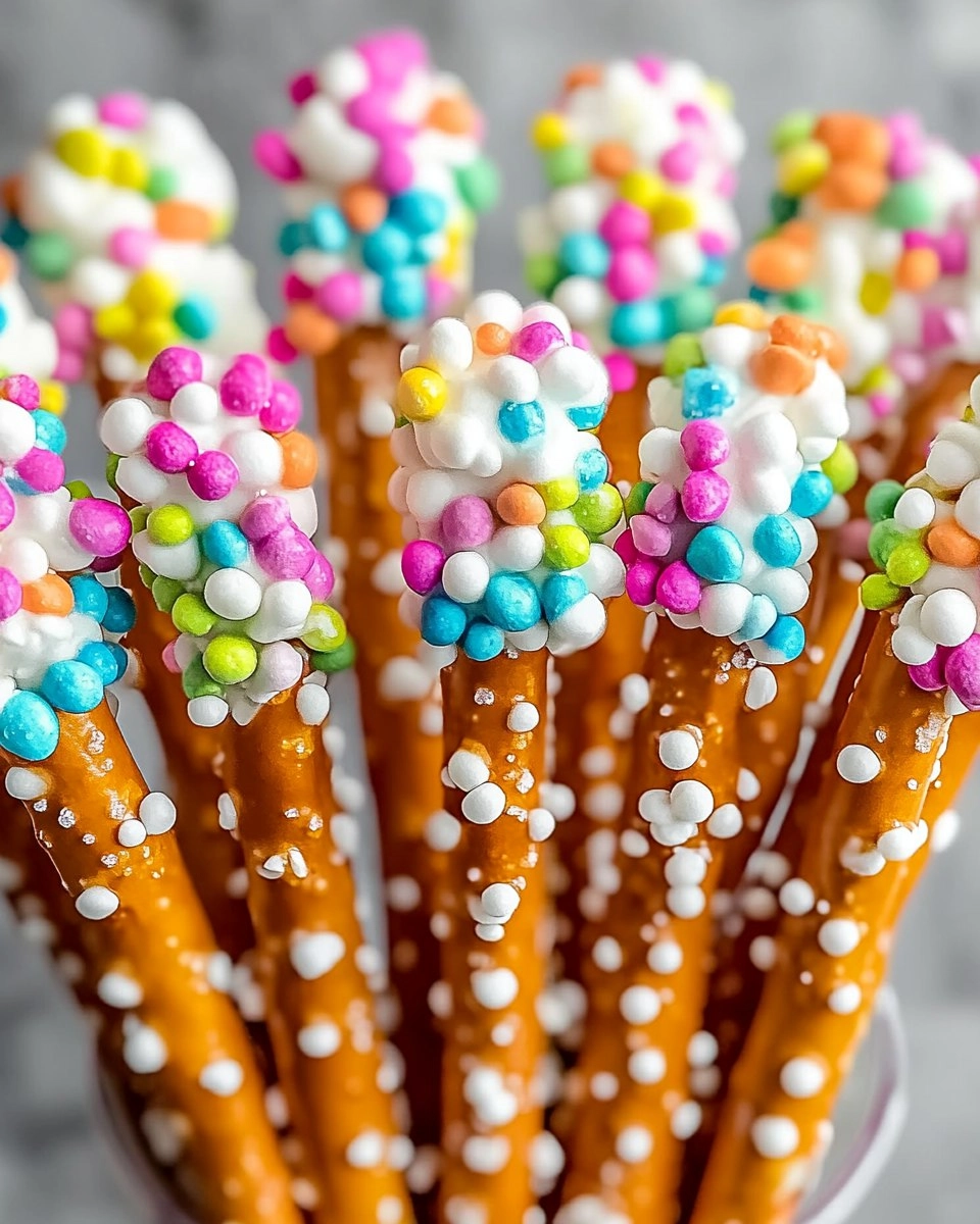 Dr. Seuss Truffula Tree Pretzel Rods to Delight Kids!