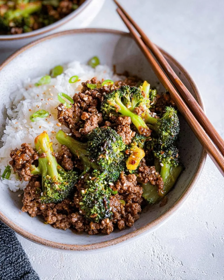 Easy Ground Beef and Broccoli 117 Easy-Ground-Beef-and-Broccoli-Recipe
