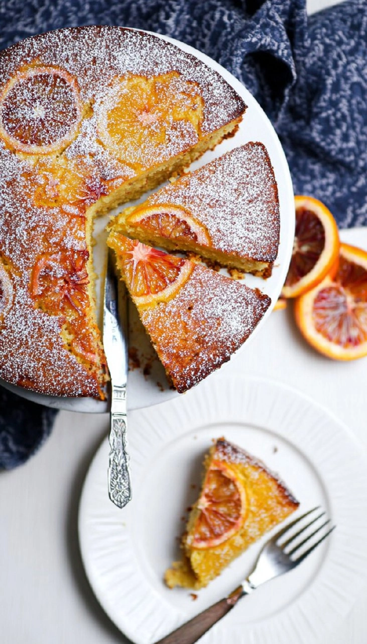 Glazed Blood Orange Olive Oil Cake (Ultra Moist Winter Citrus Loaf)
