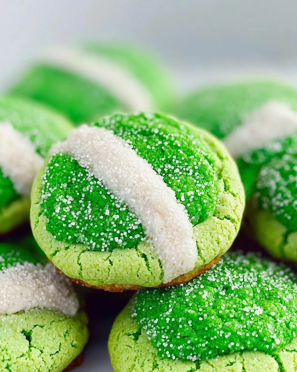 Green Cake Mix Cookies