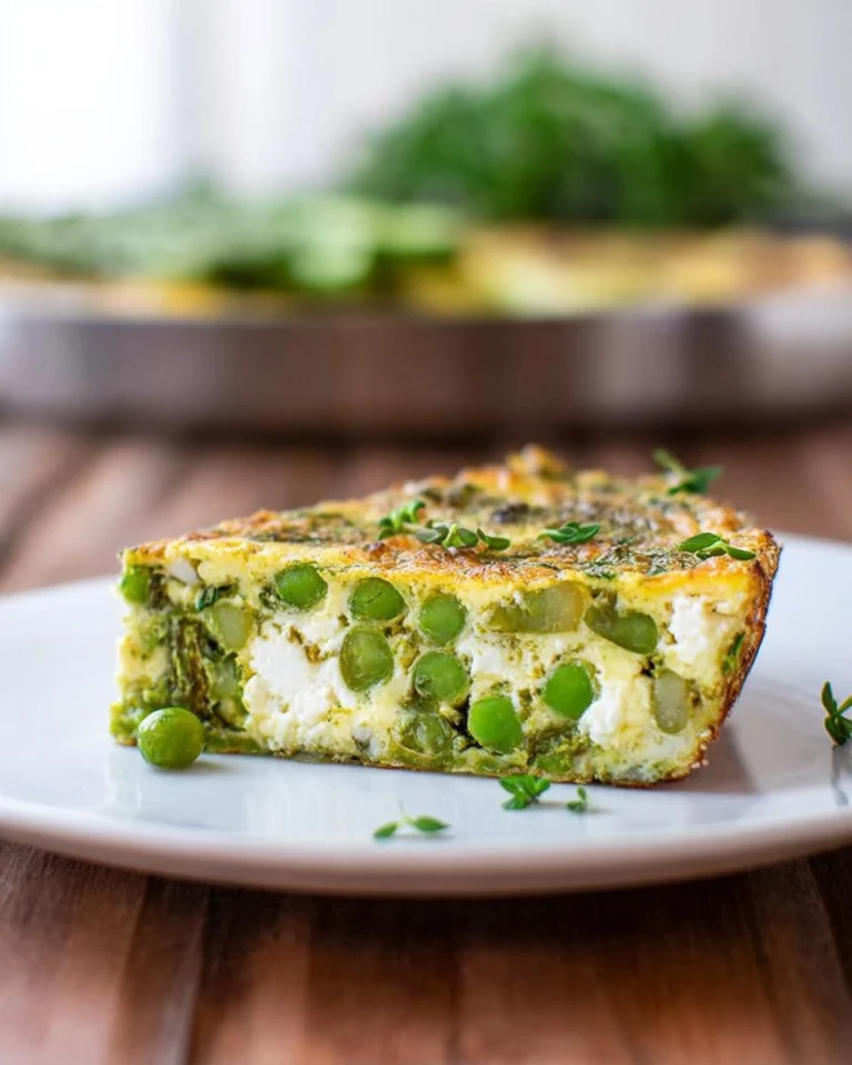 Herb & Goat Cheese Frittata with Asparagus and Peas 155 Herb-Goat-Cheese-Frittata-with-Asparagus-and-Peas-Recipe