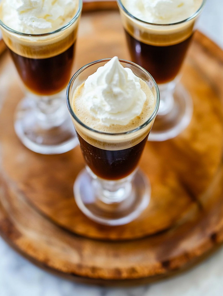 Irish Coffee with Whipped Cream (Hot or Iced Version)