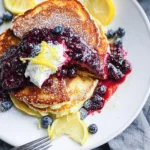 Lemon-Ricotta-Pancakes-with-Warm-Berry-Compote-Recipe