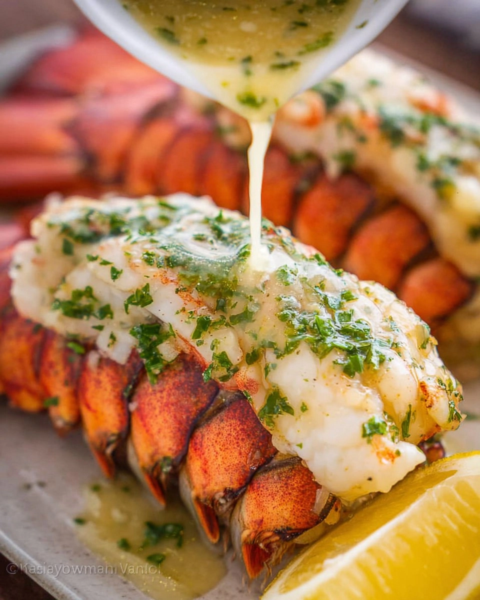 Lobster Tail in Irresistible Garlic Butter