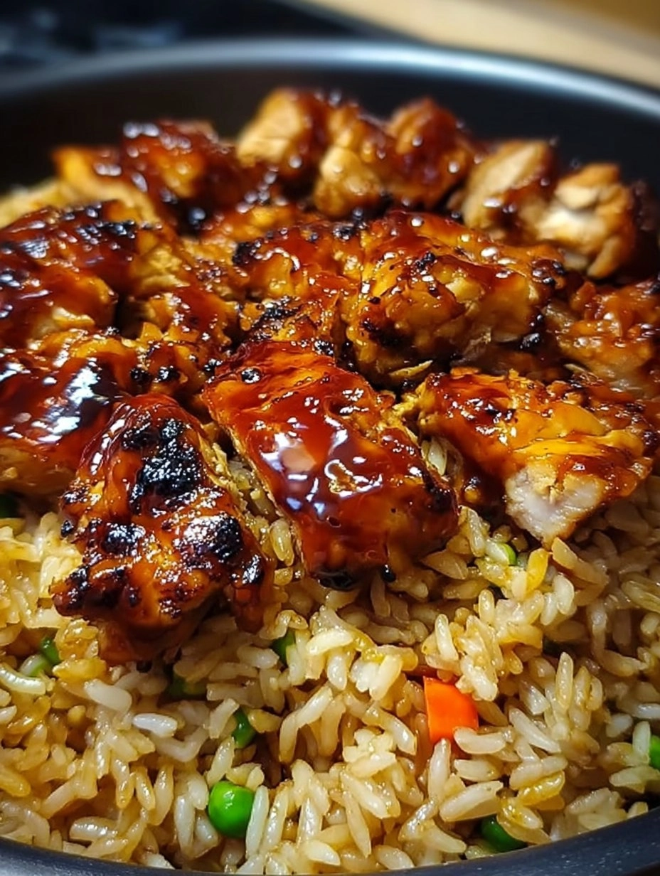 One-Pan Bold Honey BBQ Chicken Rice