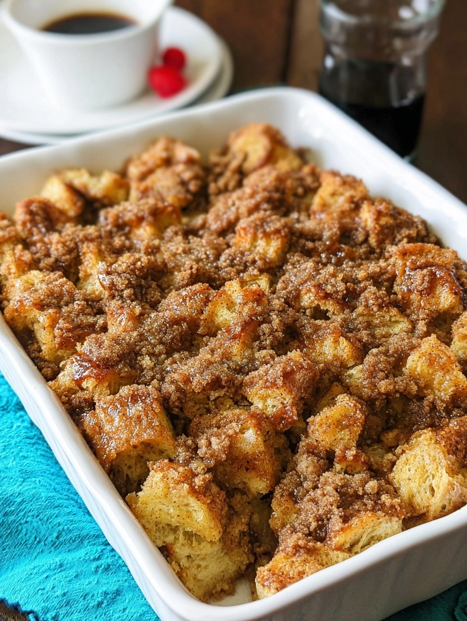 Overnight French Toast Casserole with Cinnamon Streusel 121 Overnight French Toast Casserole with Cinnamon Streusel