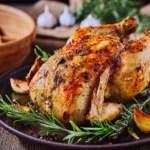 Roasted Garlic & Herb Whole Chicken (Sunday Dinner) 118 Roasted-Garlic-Herb-Whole-Chicken-Sunday-Dinner-Recipe