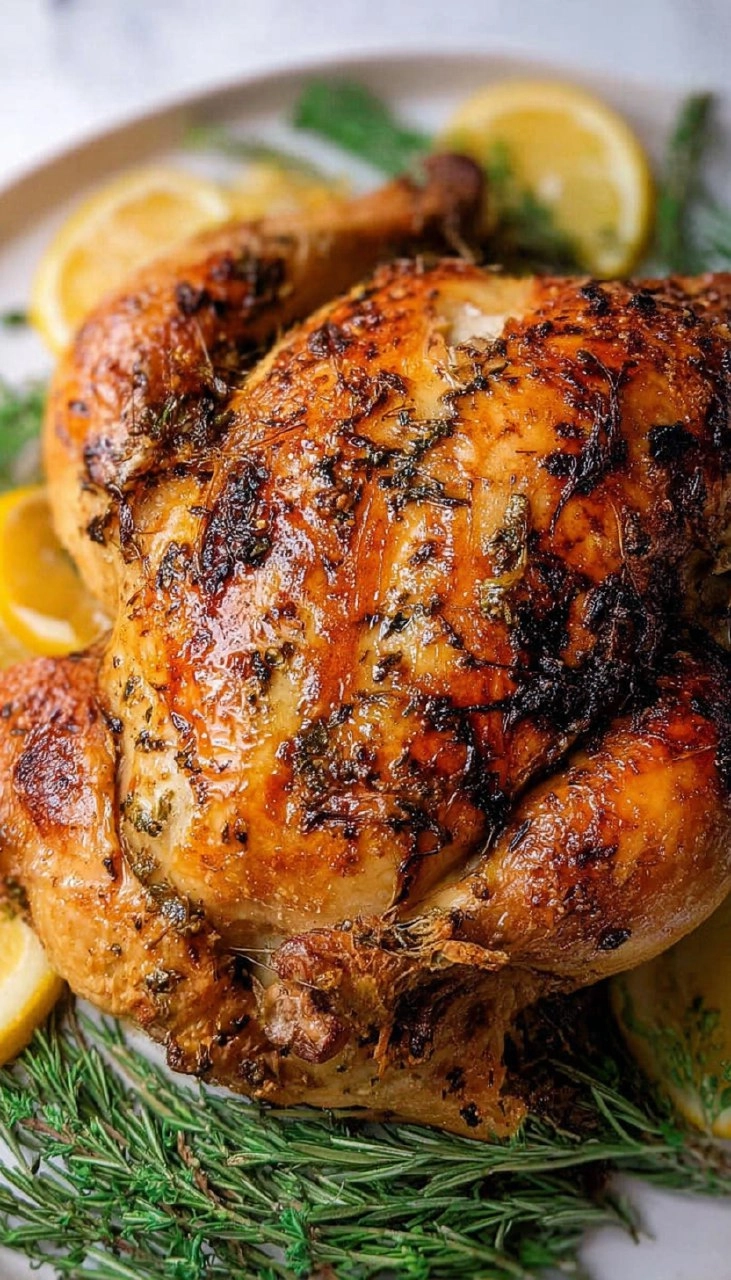 Roasted Garlic & Herb Whole Chicken (Sunday Dinner) 117 Roasted Garlic & Herb Whole Chicken (Sunday Dinner)