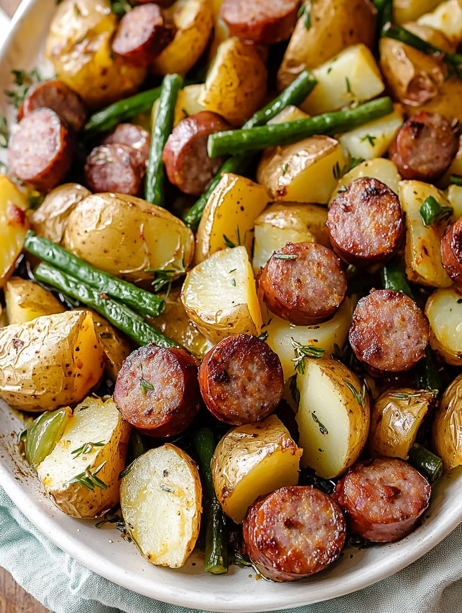 Sausage and Potato Sheet Pan Dinner | Easy One-Pan Meal