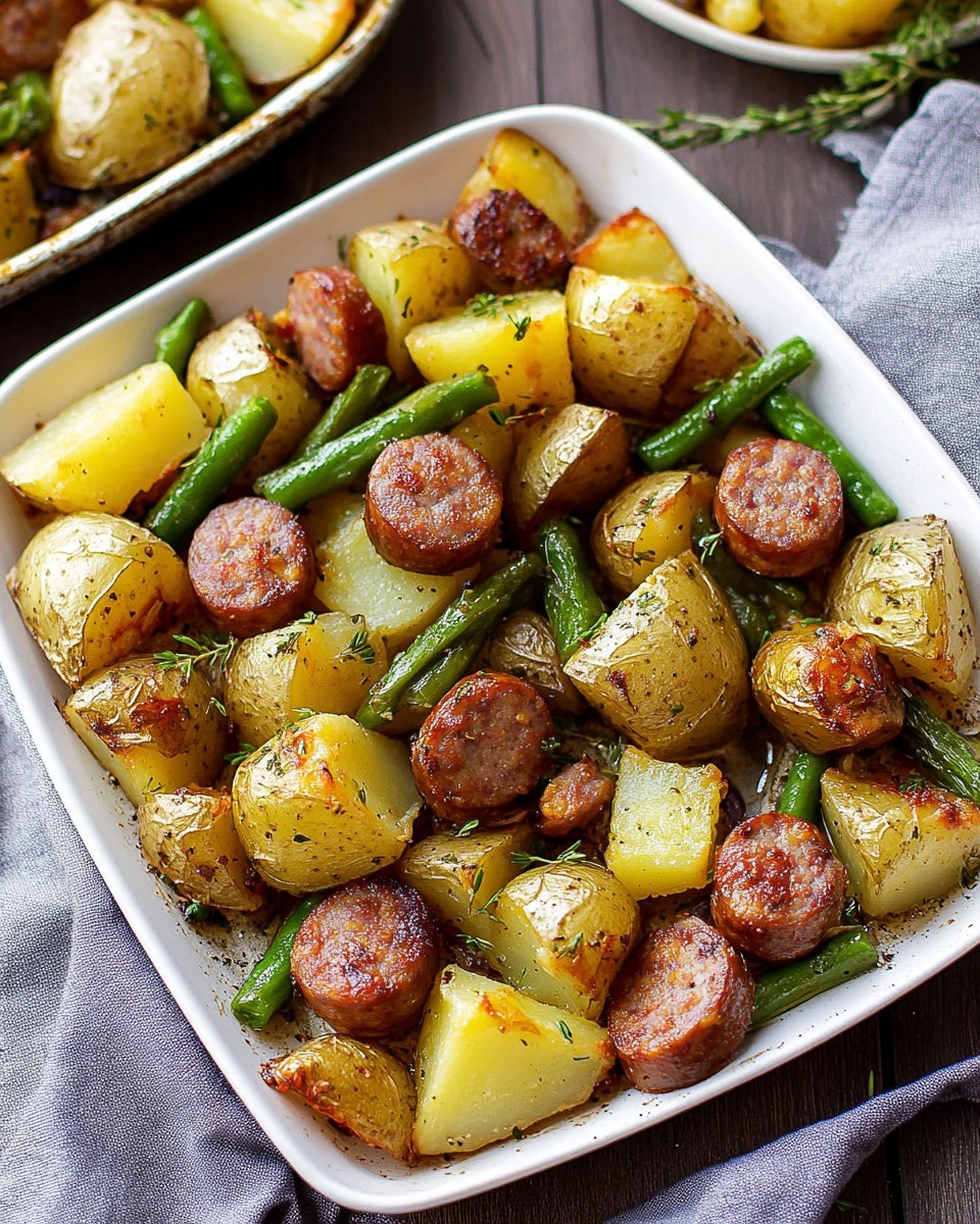 Sausage and Potato Sheet Pan Dinner | Easy One-Pan Meal