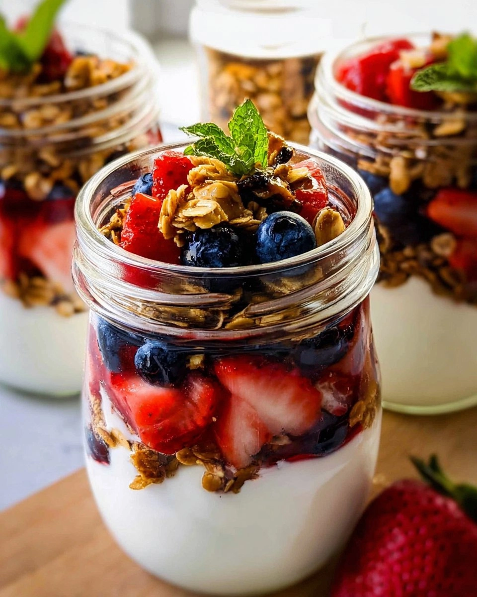 Simple Fruit & Yogurt Parfaits with Granola (Customizable) 3 Simple-Fruit-Yogurt-Parfaits-with-Granola-Customizable-Recipe