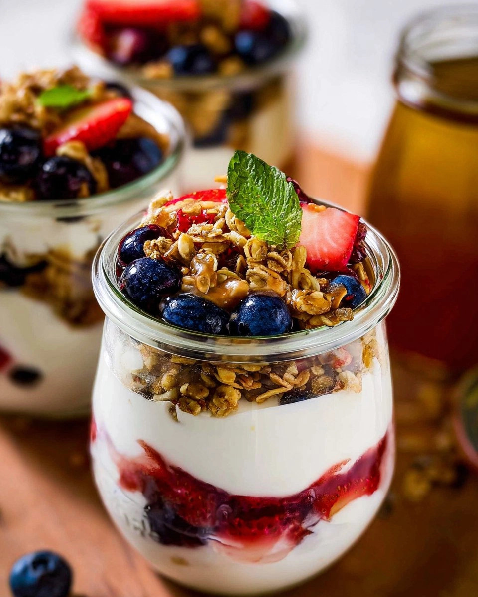 Simple Fruit & Yogurt Parfaits with Granola (Customizable) 52 Simple Fruit & Yogurt Parfaits with Granola (Customizable)