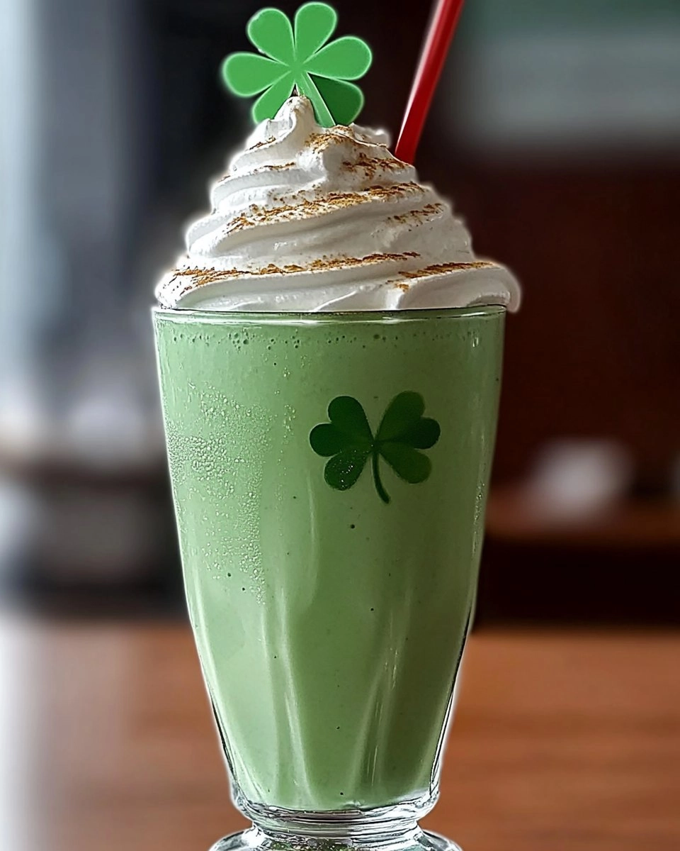 St Patrick's Day Shamrock Shake
