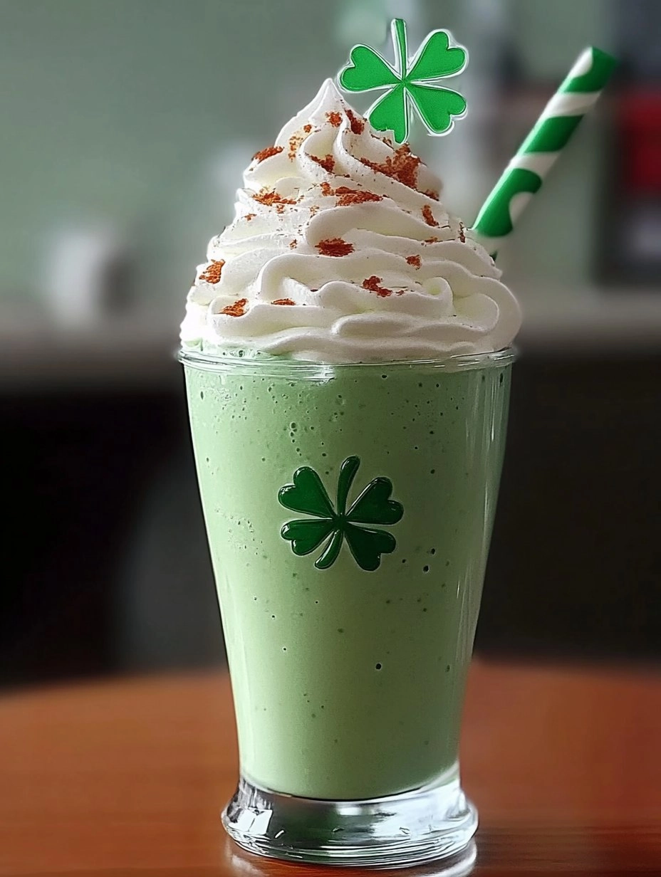 St Patrick's Day Shamrock Shake