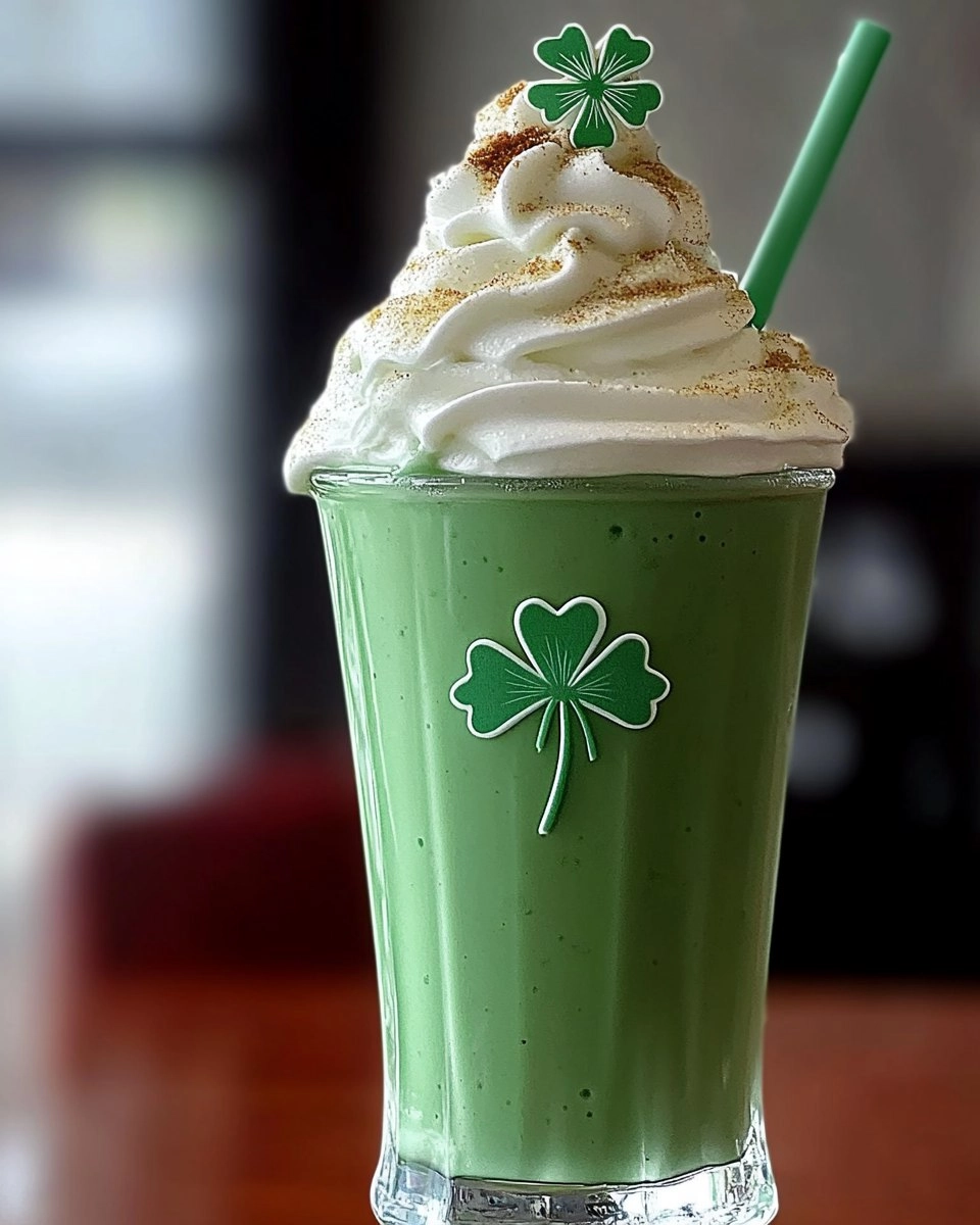 St Patrick's Day Shamrock Shake