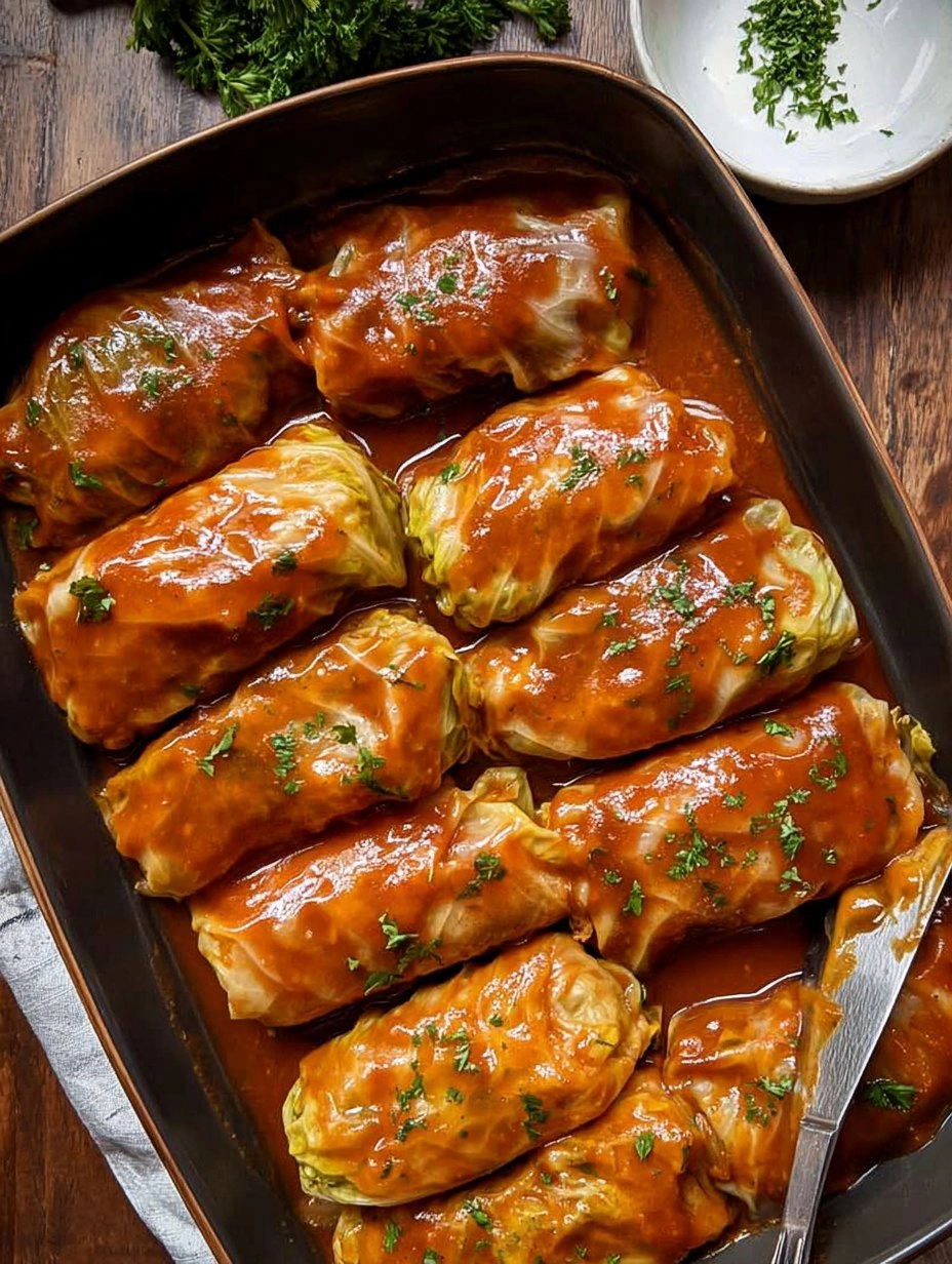 Stuffed Cabbage Rolls | Easy healthy dinner