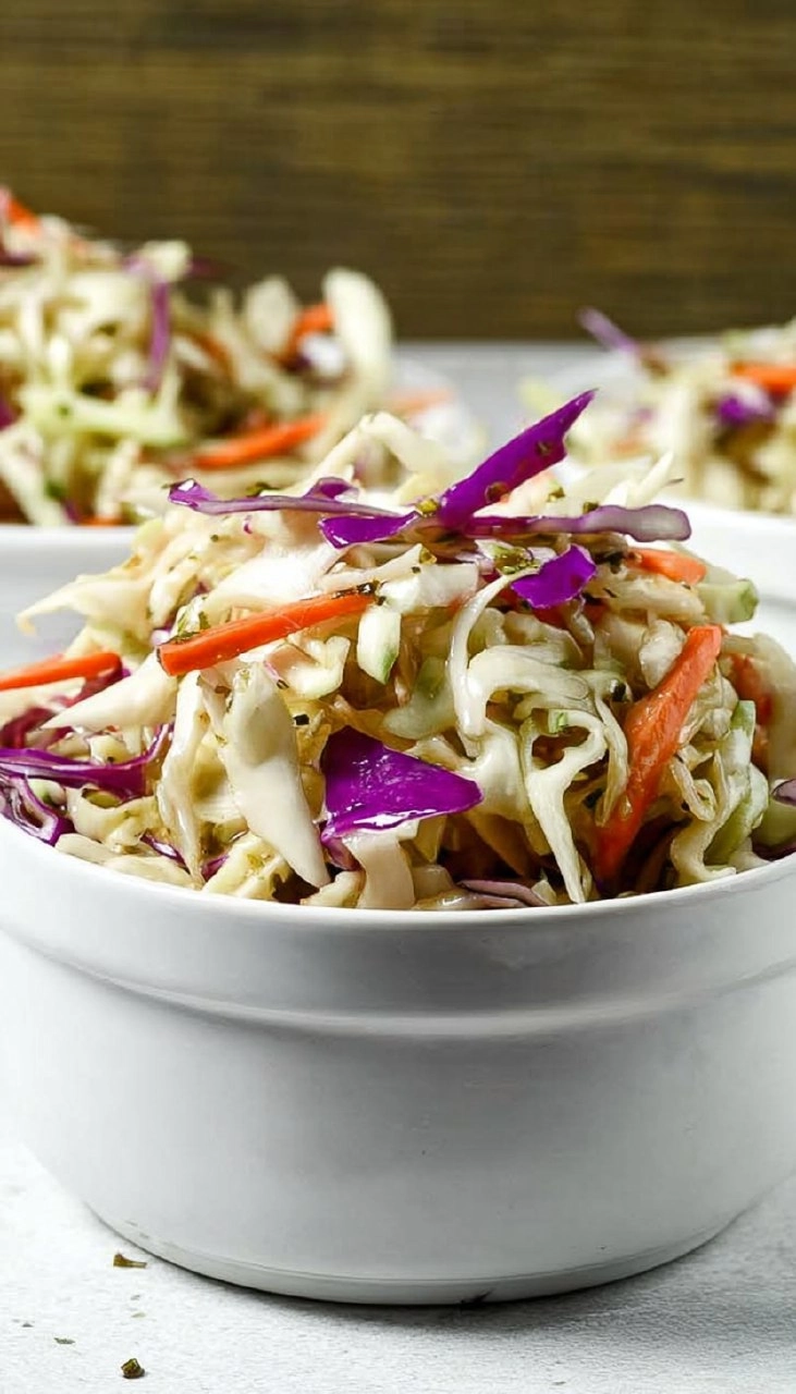 Tangy Vinegar Coleslaw (No Mayo, Summer-Ready) 62 Tangy Vinegar Coleslaw (No Mayo, Summer-Ready)