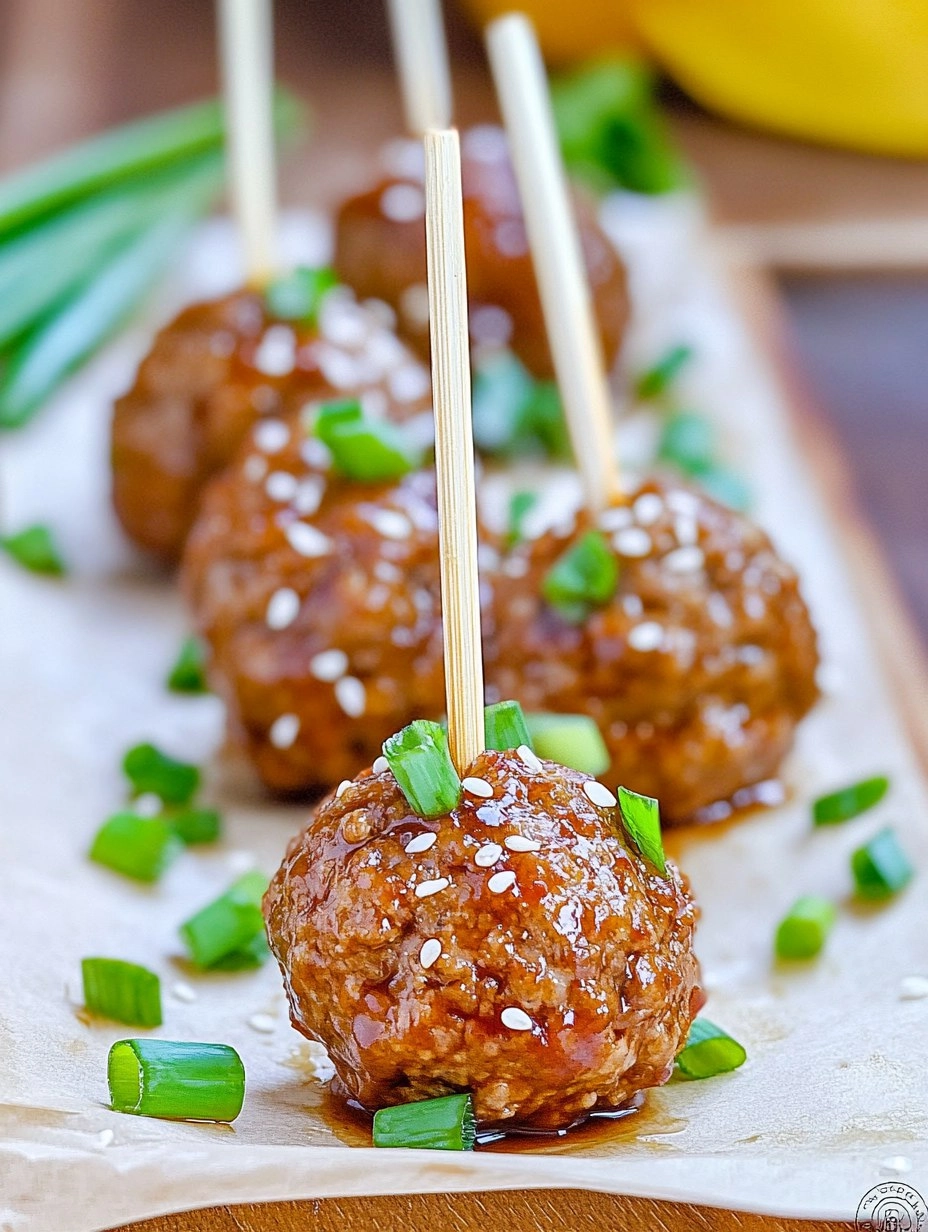 Teriyaki Meatballs
