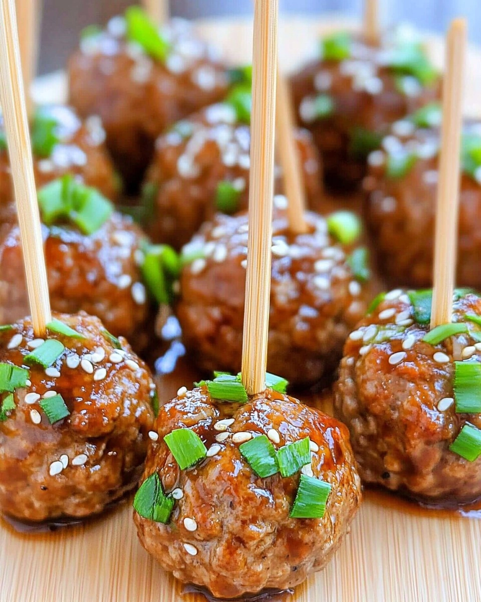 Teriyaki Meatballs