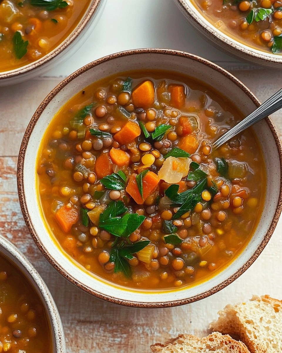 The Best Lentil Soup (Not Watery)