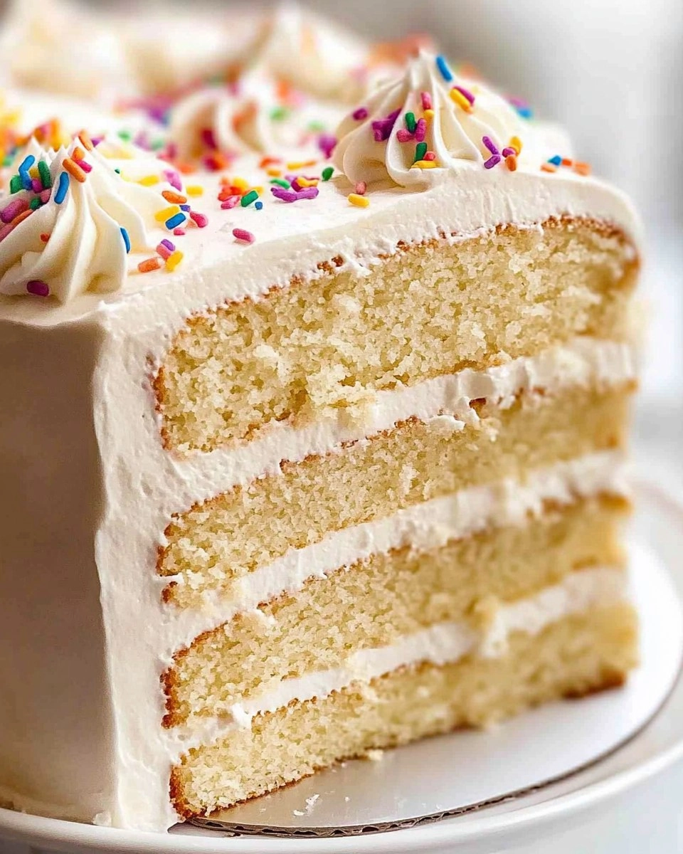 Vanilla Cake | Easy Homemade Vanilla Layer Cake