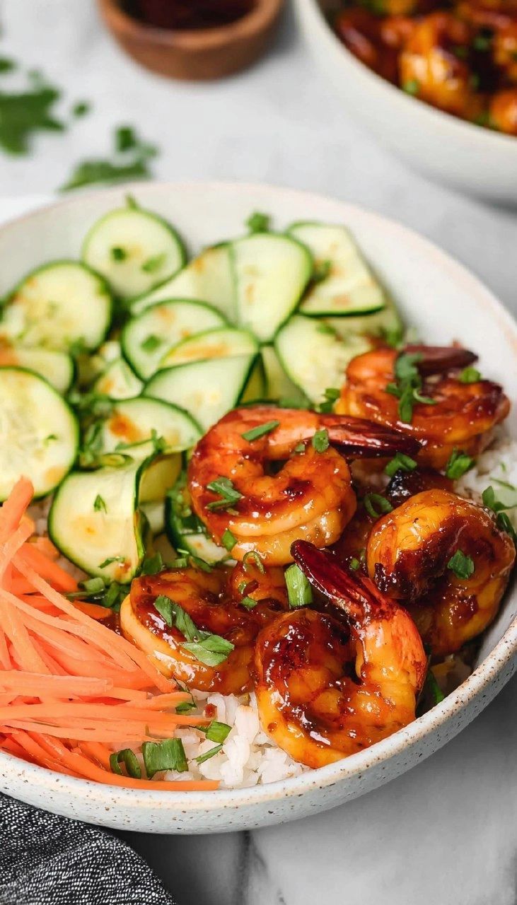 BBQ Shrimp Bowls