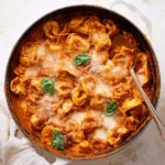 Baked-Cheese-Tortellini-in-Vodka-Sauce.-Recipe