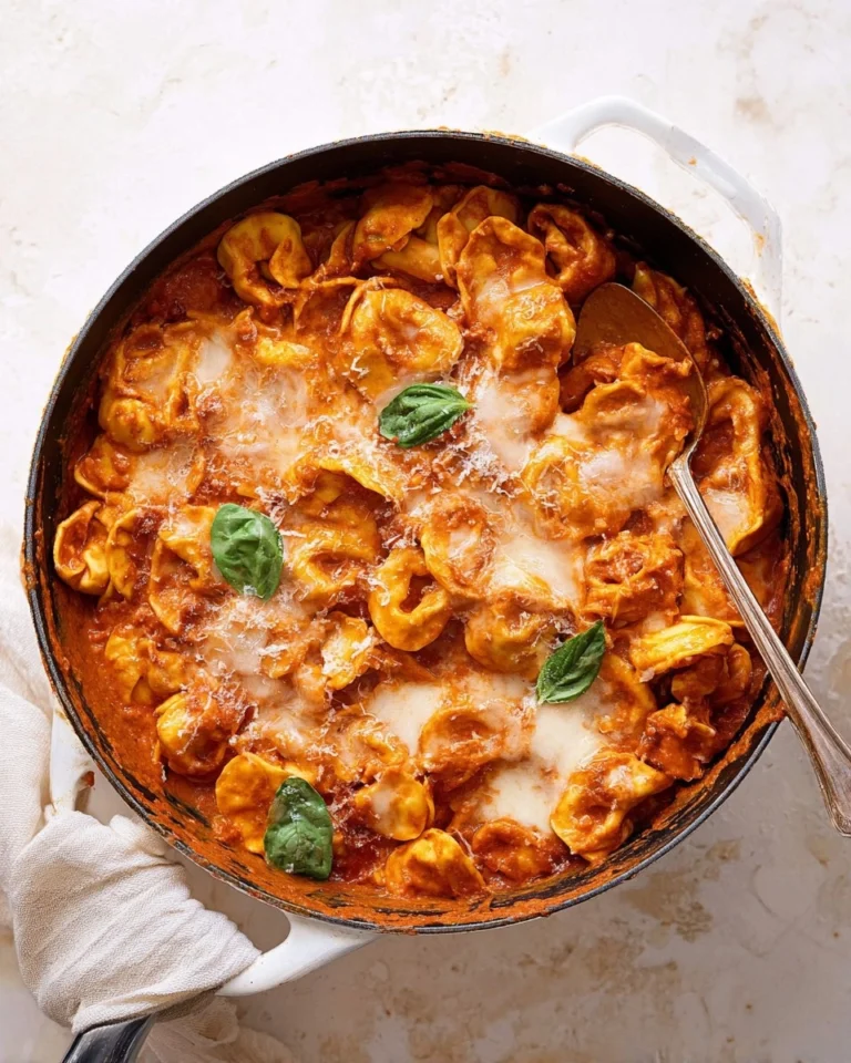 Baked Cheese Tortellini in Vodka Sauce. 102 Baked-Cheese-Tortellini-in-Vodka-Sauce.-Recipe