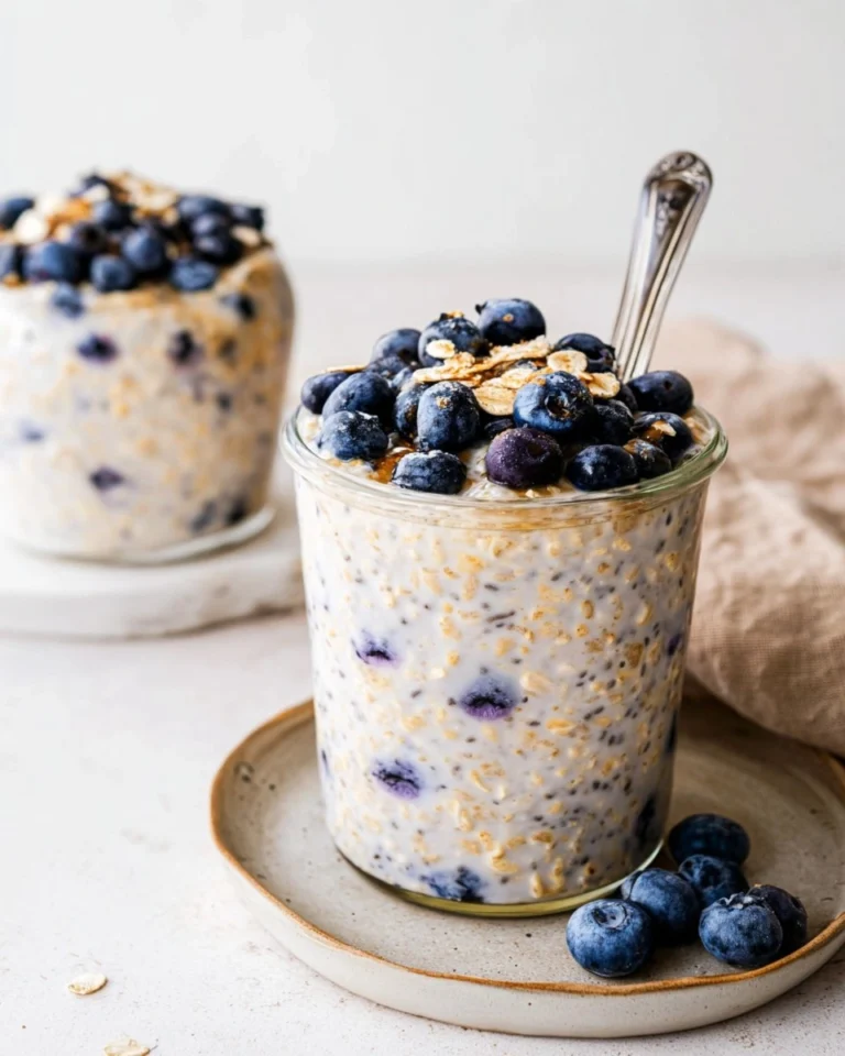 Blueberry-Overnight-Oats-5-Ingredient-Meal-Prep-Recipe
