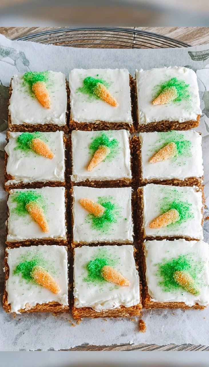 Carrot Cake Bars with Cream Cheese Frosting