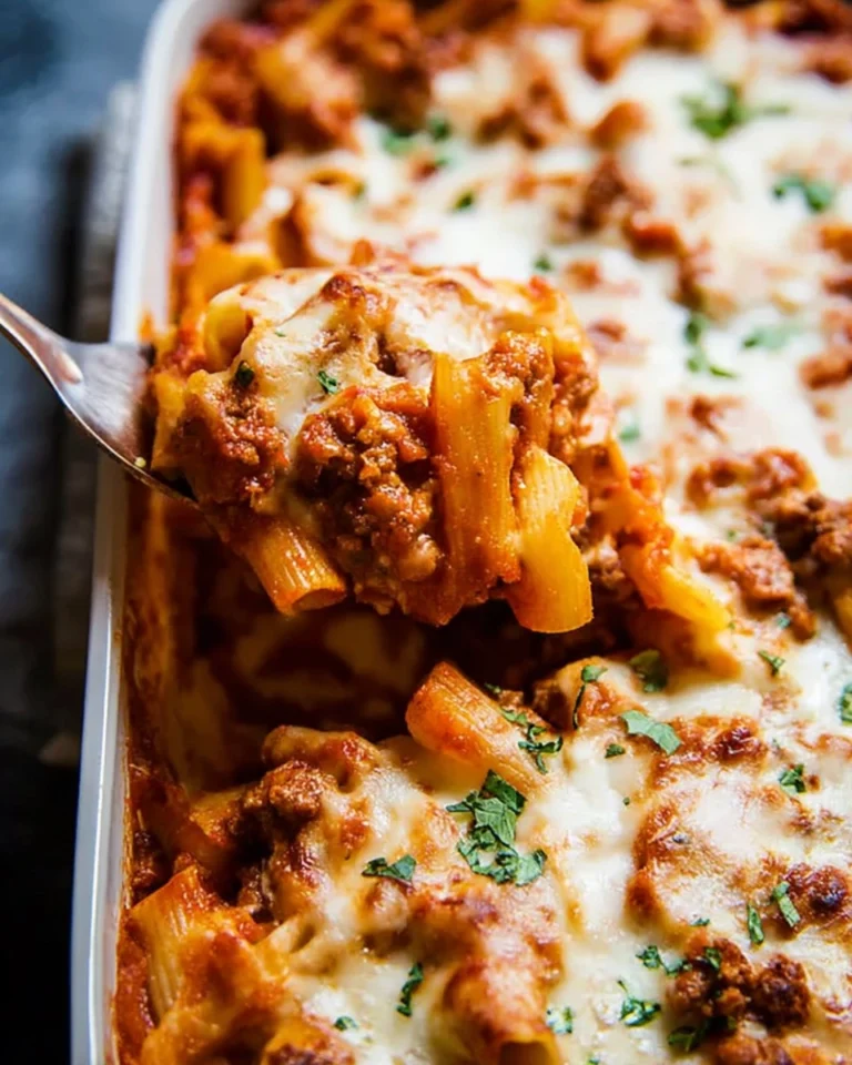Cheesy-Baked-Ziti-Easy-Weeknight-Pasta-Bake-with-Ricotta-Mozzarella-Recipe