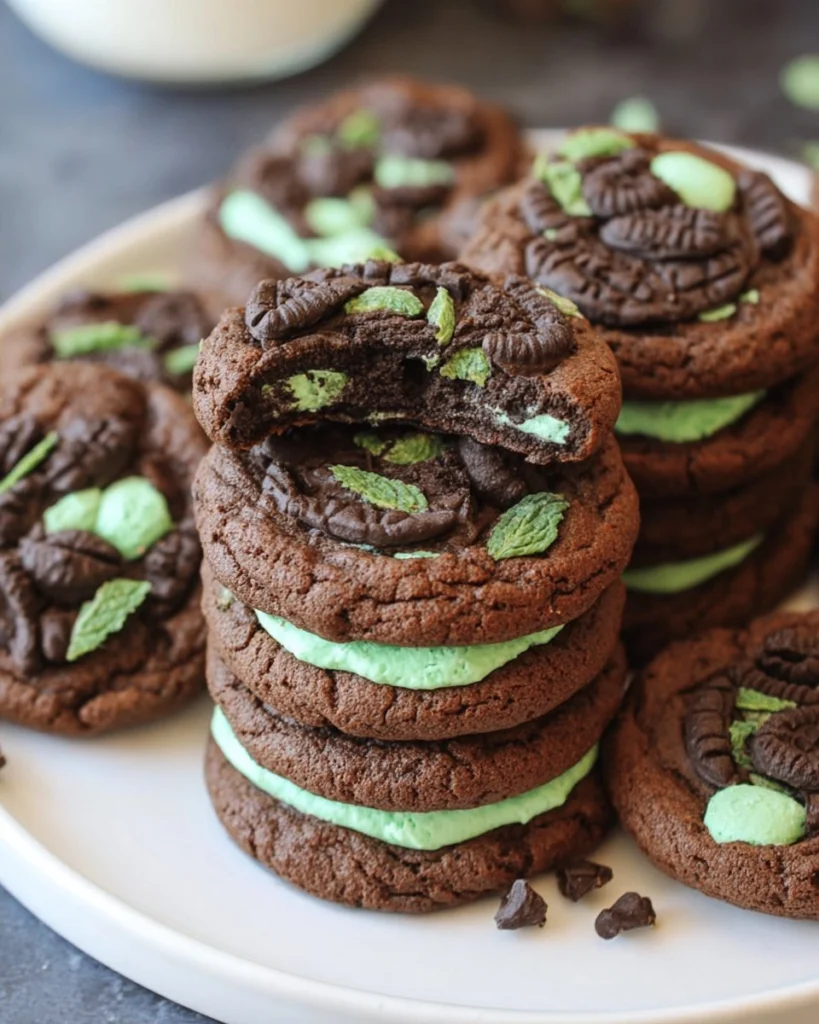 Chocolate-Mint-Oreo-Cookies-Recipe