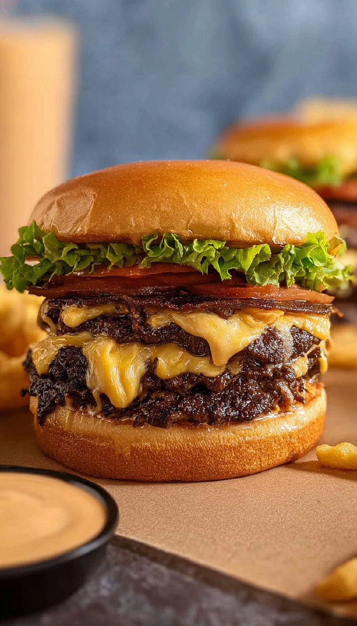 Classic Smash Burgers | Double Patty with Crispy Edges & Special Sauce