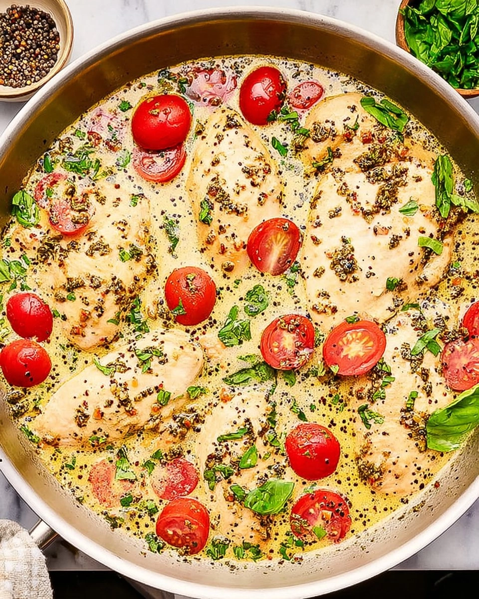 Creamy Pesto Chicken