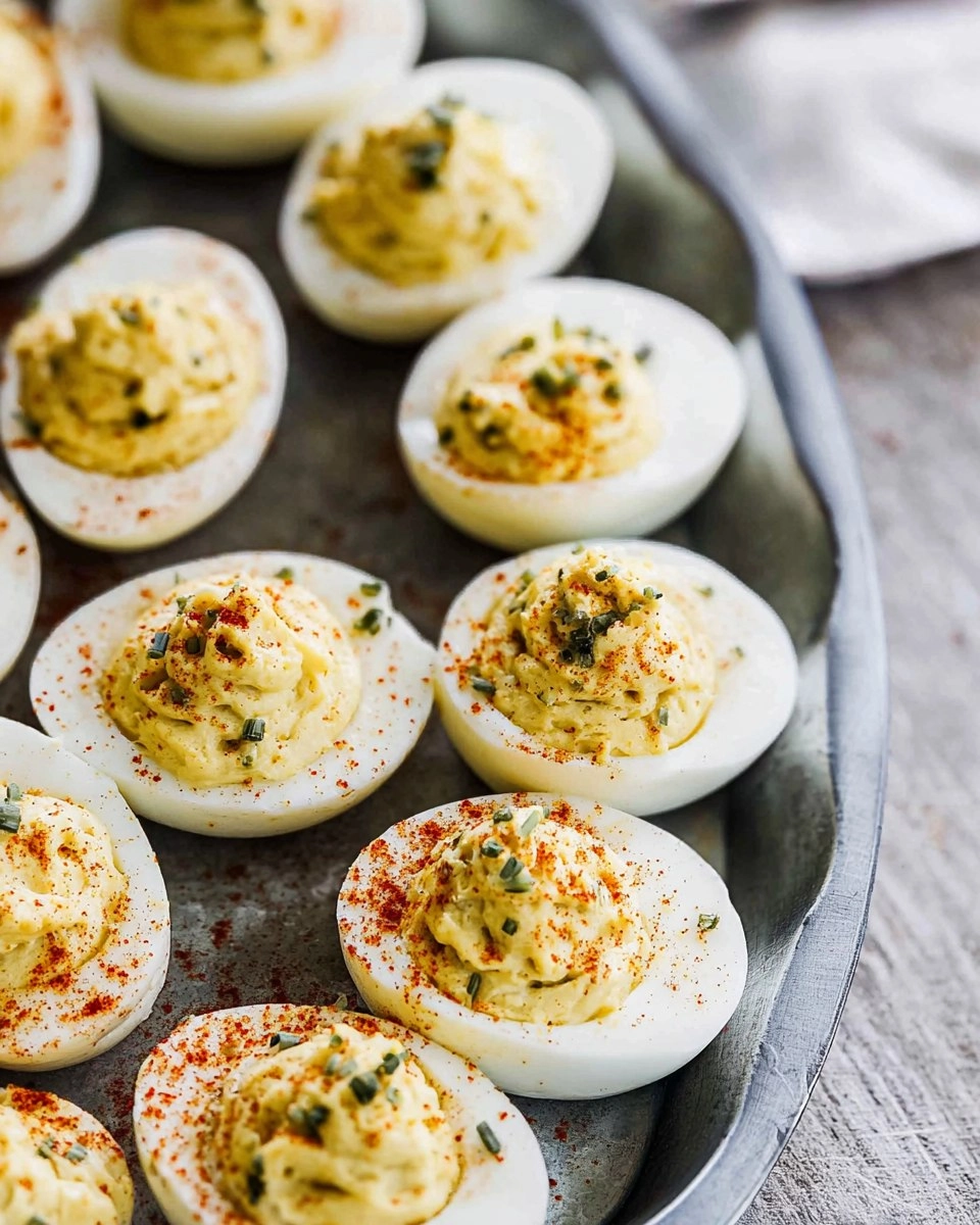 Deviled Eggs (Classic Picnic Recipe) 