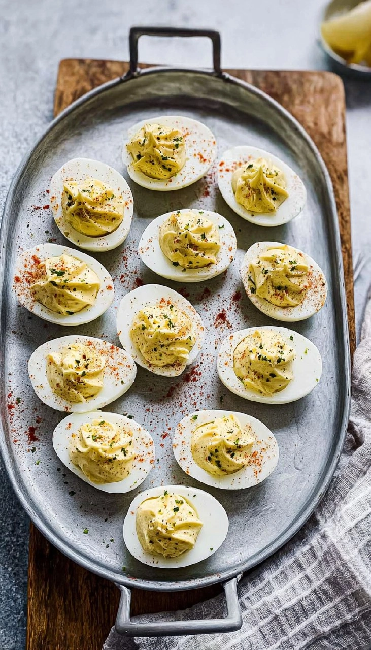 Deviled Eggs (Classic Picnic Recipe) 