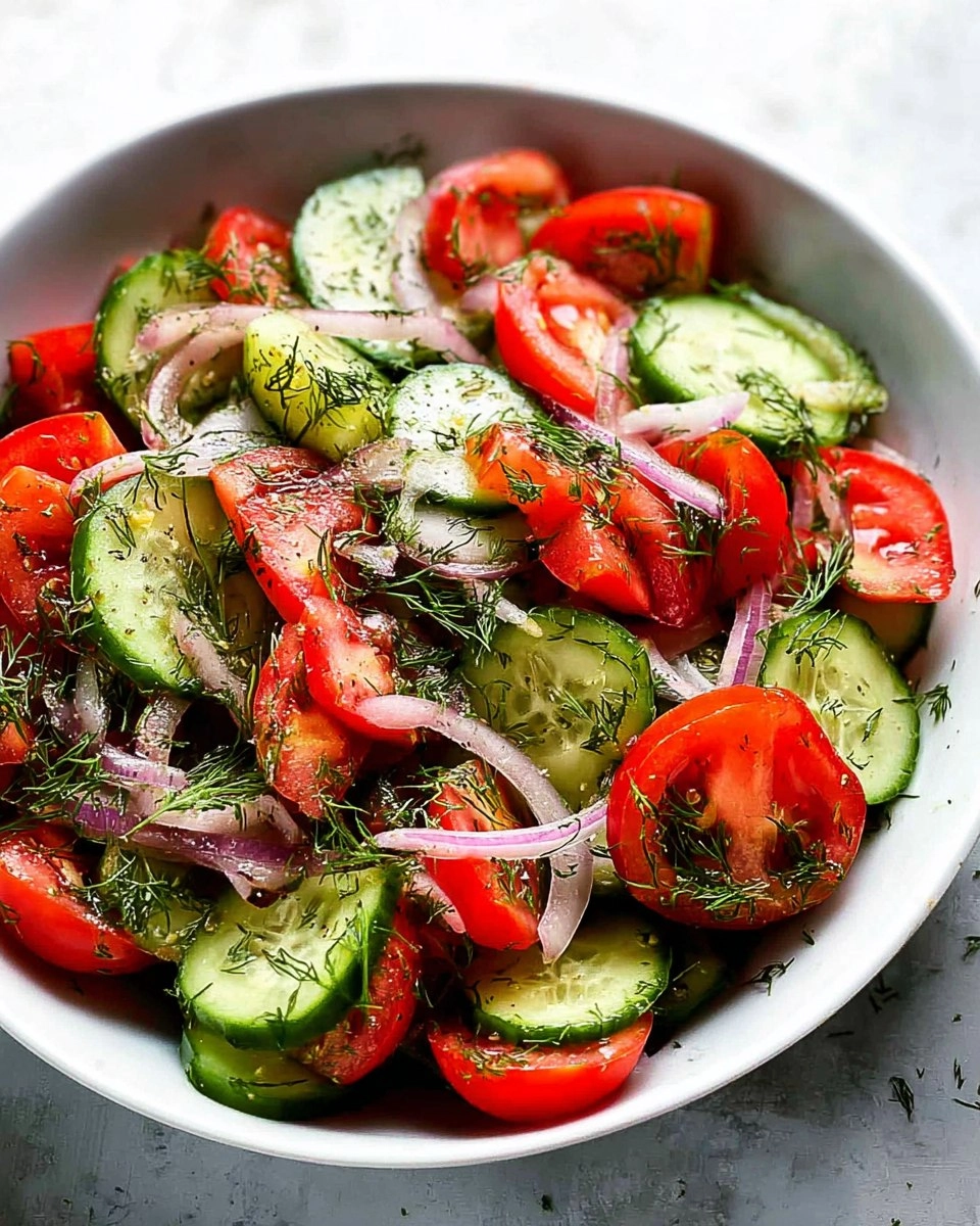 Easy-Cucumber-Tomato-Dill-Salad-Recipe