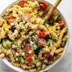 Easy Summer Pasta Salad (4 Ingredients) 111 Easy-Summer-Pasta-Salad-4-Ingredients-Recipe