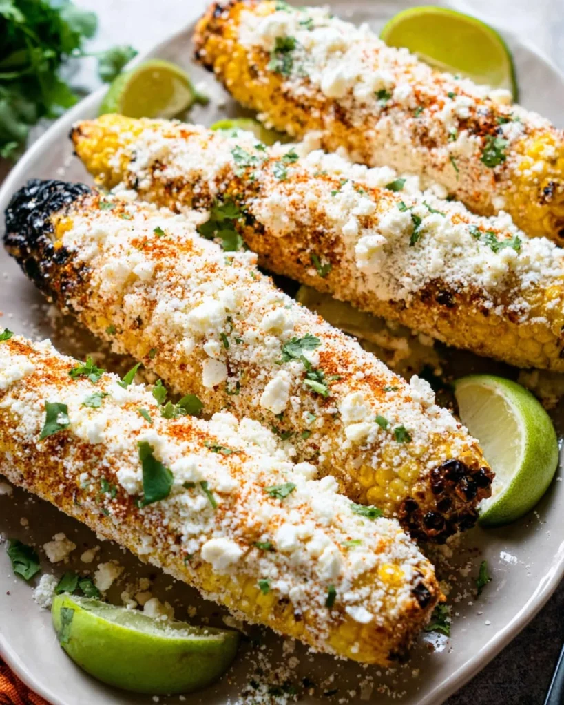 Elote-Grilled-Mexican-Street-Corn-with-Cotija-Cheese-Chili-Lime-Recipe