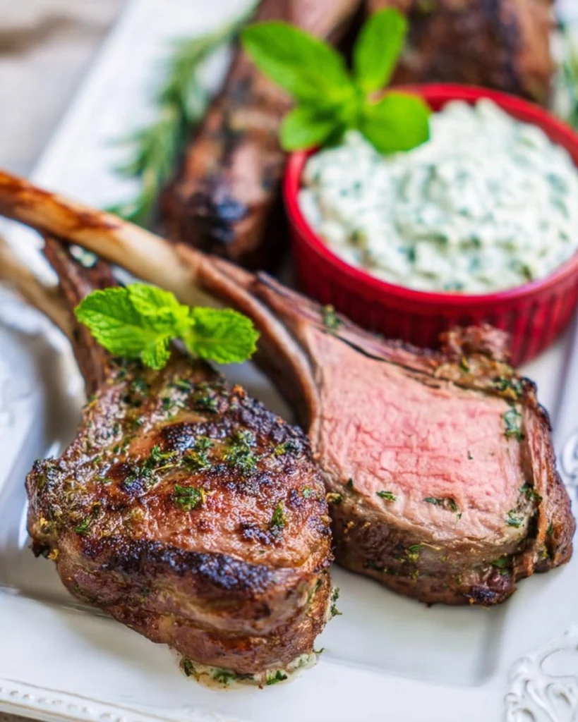 Garlic-Herb-Crusted-Lamb-Chops-Easter-Centerpiece-Recipe