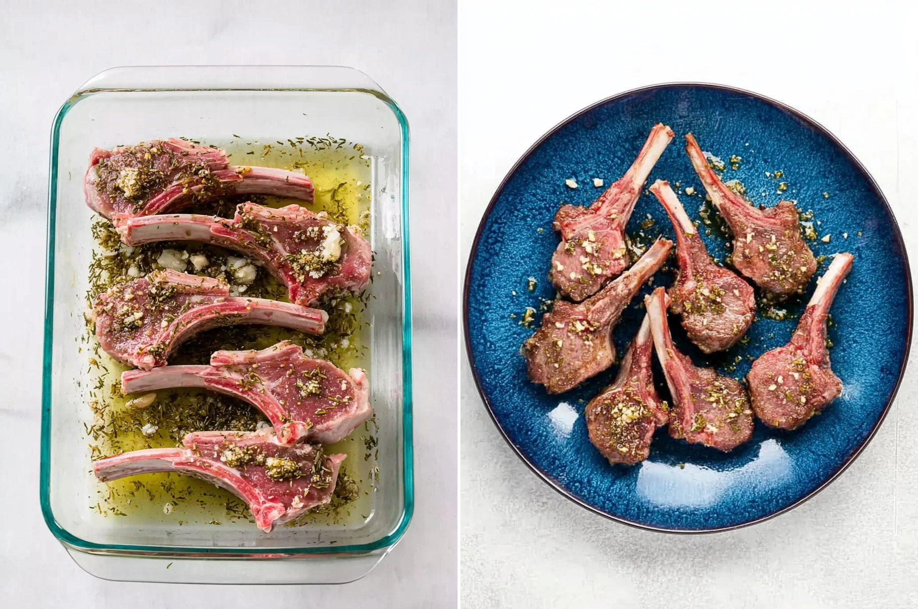Garlic & Herb Crusted Lamb Chops (Easter Centerpiece)