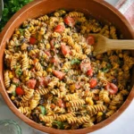 Healthy Taco Pasta Salad (Meal-Prep Friendly) 136 Healthy-Taco-Pasta-Salad-Meal-Prep-Friendly-Recipe